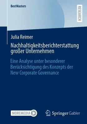 Reimer | Nachhaltigkeitsberichterstattung großer Unternehmen | Buch | 978-3-658-45328-2 | sack.de