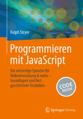 Steyer |  Programmieren mit JavaScript | eBook | Sack Fachmedien
