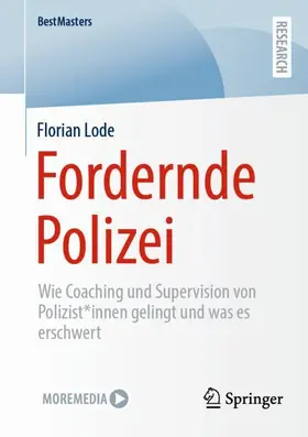 Lode |  Fordernde Polizei | Buch |  Sack Fachmedien
