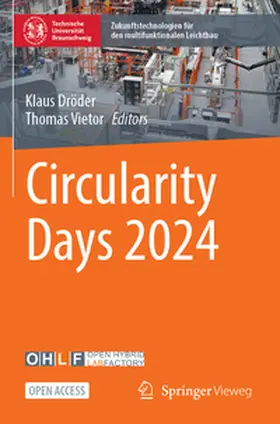 Dröder / Vietor |  Circularity Days 2024 | Buch |  Sack Fachmedien