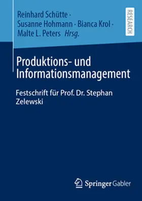 Schütte / Hohmann / Krol | Produktions- und Informationsmanagement | E-Book | www.sack.de