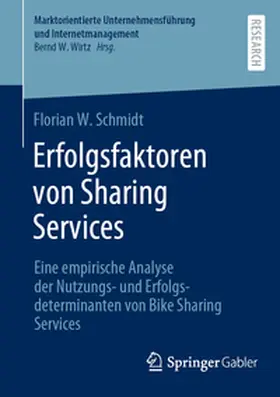 Schmidt |  Erfolgsfaktoren von Sharing Services | eBook | Sack Fachmedien