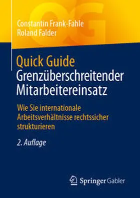 Frank-Fahle / Falder | Quick Guide Grenzüberschreitender Mitarbeitereinsatz | E-Book | sack.de