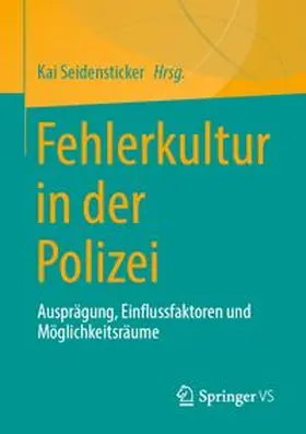 Seidensticker |  Fehlerkultur in der Polizei | Buch |  Sack Fachmedien