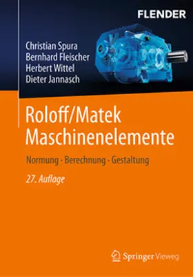 Spura / Fleischer / Wittel |  Roloff/Matek Maschinenelemente | eBook | Sack Fachmedien