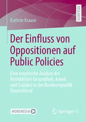 Krause | Der Einfluss von Oppositionen auf Public Policies | E-Book | www.sack.de