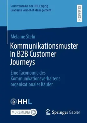 Stehr |  Kommunikationsmuster in B2B Customer Journeys | Buch |  Sack Fachmedien