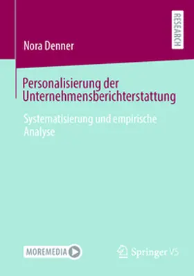 Denner | Personalisierung der Unternehmensberichterstattung | E-Book | www.sack.de