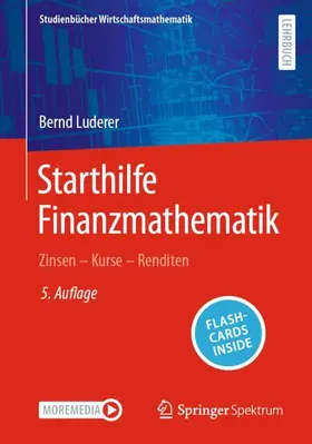 Luderer |  Starthilfe Finanzmathematik | Buch |  Sack Fachmedien
