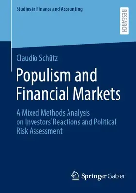 Schütz |  Populism and Financial Markets | Buch |  Sack Fachmedien