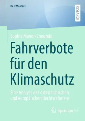 Chourabi |  Fahrverbote für den Klimaschutz | Buch |  Sack Fachmedien