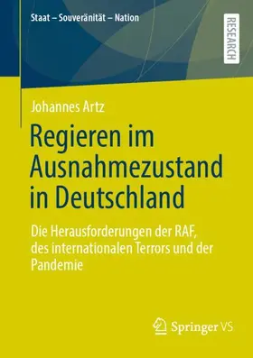 Artz |  Regieren im Ausnahmezustand in Deutschland | Buch |  Sack Fachmedien