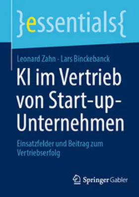 Zahn / Binckebanck | KI im Vertrieb von Start-up-Unternehmen | E-Book | www.sack.de
