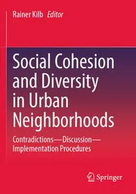 Kilb |  Social Cohesion and Diversity in Urban Neighborhoods | Buch |  Sack Fachmedien
