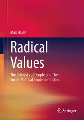 Haller |  Radical Values | Buch |  Sack Fachmedien