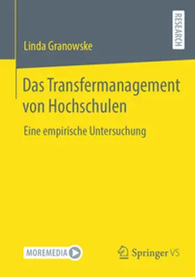 Granowske | Das Transfermanagement von Hochschulen | E-Book | sack.de