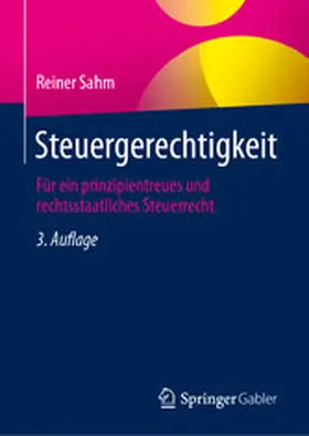 Sahm |  Steuergerechtigkeit | eBook | Sack Fachmedien