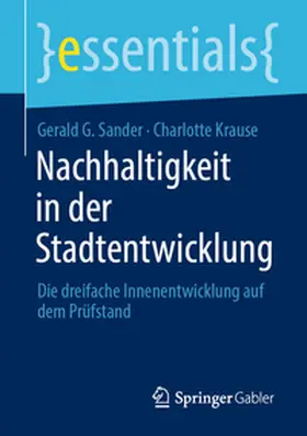 Sander / Krause | Nachhaltigkeit in der Stadtentwicklung | E-Book | sack.de