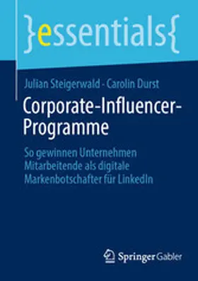Steigerwald / Durst |  Corporate-Influencer-Programme | eBook | Sack Fachmedien