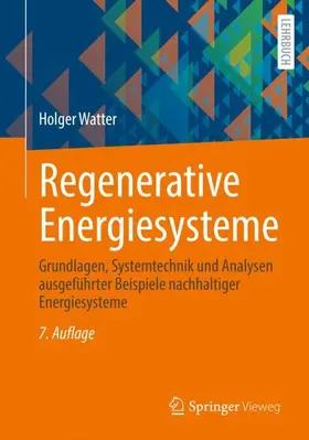Watter | Regenerative Energiesysteme | Buch | 978-3-658-48061-5 | sack.de