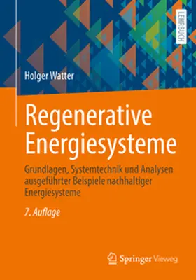 Watter | Regenerative Energiesysteme | E-Book | sack.de