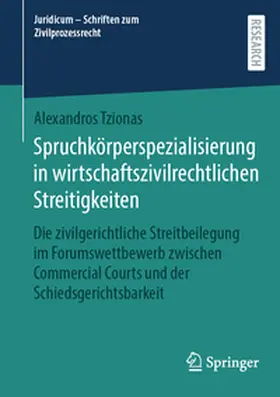 Tzionas |  Spruchkörperspezialisierung in wirtschaftszivilrechtlichen Streitigkeiten | eBook | Sack Fachmedien