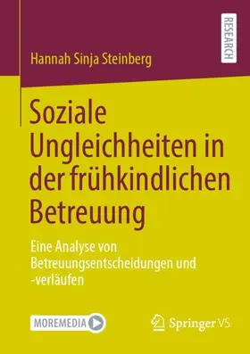 Steinberg |  Soziale Ungleichheiten in der frühkindlichen Betreuung | Buch |  Sack Fachmedien