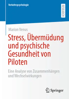 Venus |  Stress, Übermüdung und psychische Gesundheit von Piloten | Buch |  Sack Fachmedien