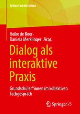 de Boer / Merklinger | Dialog als interaktive Praxis | E-Book | www.sack.de