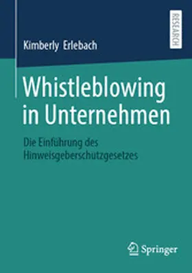Erlebach | Whistleblowing in Unternehmen | E-Book | www.sack.de