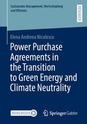 Niculescu | Power Purchase Agreements in the Transition to Green Energy and Climate Neutrality | E-Book | www.sack.de