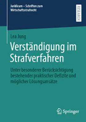 Jung | Verständigung im Strafverfahren | E-Book | www.sack.de