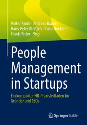 Arndt / Bauer / Kleitsch |  People Management in Startups | eBook | Sack Fachmedien
