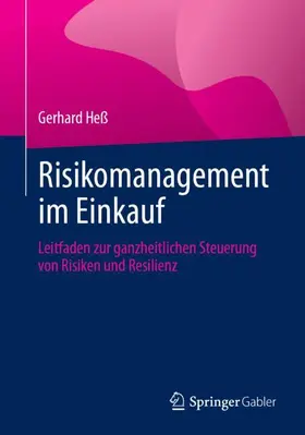 Heß |  Risikomanagement im Einkauf | Buch |  Sack Fachmedien