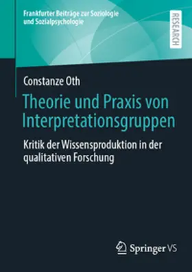 Oth |  Theorie und Praxis von Interpretationsgruppen | Buch |  Sack Fachmedien