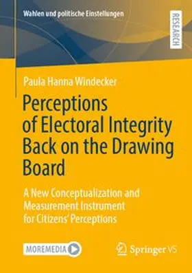 Windecker |  Perceptions of Electoral Integrity Back on the Drawing Board | eBook | Sack Fachmedien