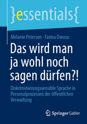 Peterson / Owusu | Das wird man ja wohl noch sagen dürfen?! | E-Book | www.sack.de