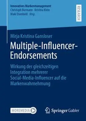 Gansloser |  Multiple-Influencer-Endorsements | eBook | Sack Fachmedien