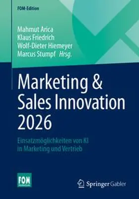 Arica / Friedrich / Hiemeyer |  Marketing & Sales Innovation 2026 | eBook | Sack Fachmedien