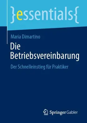Dimartino |  Die Betriebsvereinbarung | Buch |  Sack Fachmedien