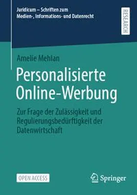 Mehlan |  Personalisierte Online-Werbung | Buch |  Sack Fachmedien