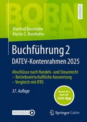 Bornhofen | Buchführung 2 DATEV-Kontenrahmen 2025 | E-Book | www.sack.de