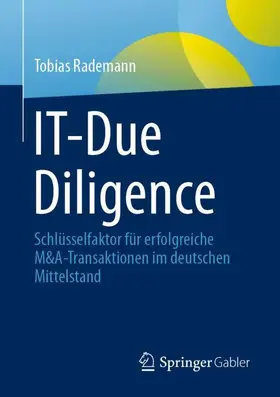 Rademann | IT-Due Diligence | Buch | 978-3-658-50848-7 | www.sack.de