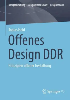 Held |  Offenes Design DDR | Buch |  Sack Fachmedien