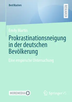 Martin |  Prokrastinationsneigung in der deutschen Bevölkerung | Buch |  Sack Fachmedien