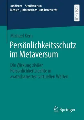 Kern |  Persönlichkeitsschutz im Metaversum | Buch |  Sack Fachmedien