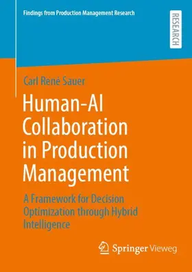 Sauer |  Human-AI Collaboration in Production Management | Buch |  Sack Fachmedien