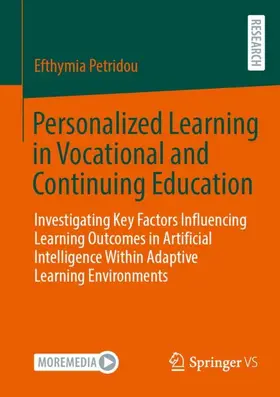 Petridou |  Personalized Learning in Vocational and Continuing Education | Buch |  Sack Fachmedien