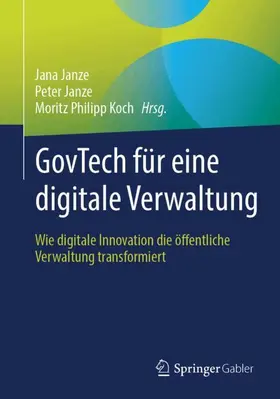 Janze / Koch |  GovTech für eine digitale Verwaltung | Buch |  Sack Fachmedien