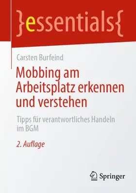Burfeind |  Mobbing am Arbeitsplatz erkennen und verstehen | Buch |  Sack Fachmedien